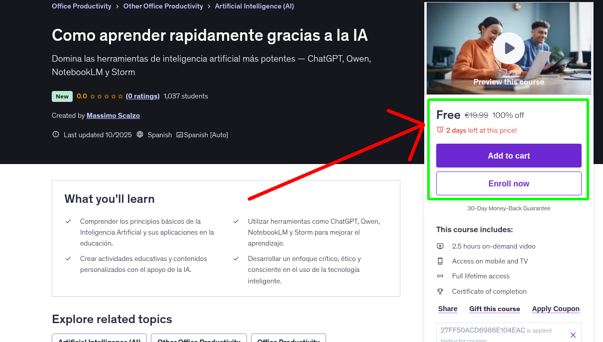 Como aprender rapidamente gracias a la IA