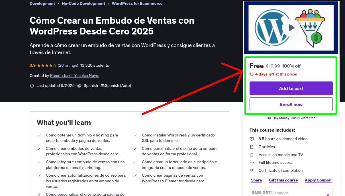 Cómo Crear un Embudo de Ventas con WordPress Desde Cero 2025