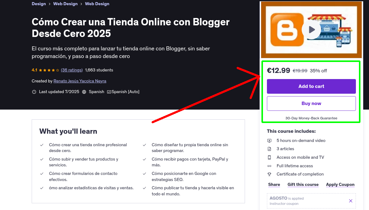 Cómo Crear una Tienda Online con Blogger Desde Cero 2025