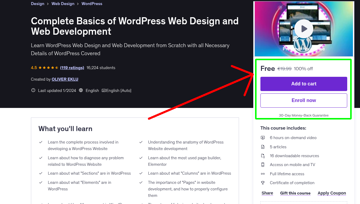 Complete Basics of WordPress Web Design and Web Development