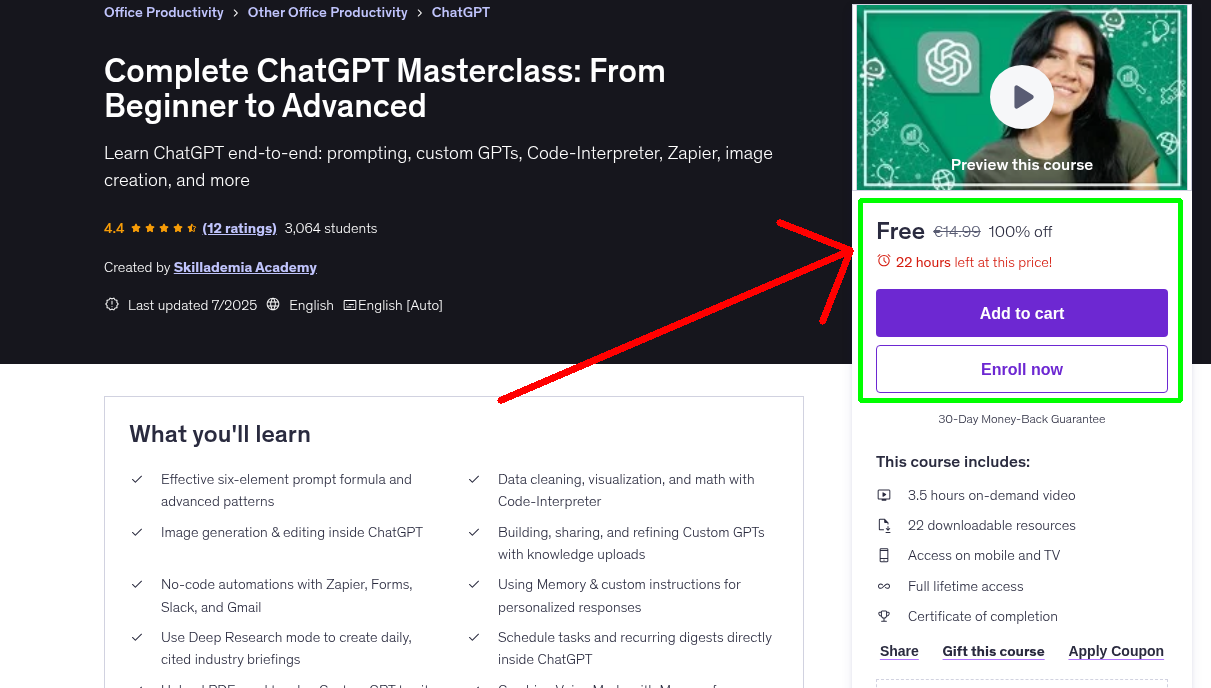 Complete ChatGPT Masterclass: From Beginner to Advanced