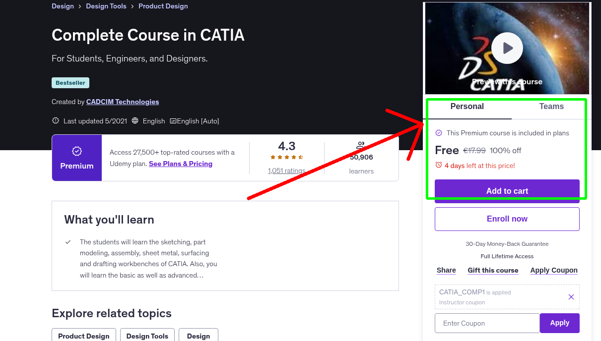 Complete Course in CATIA