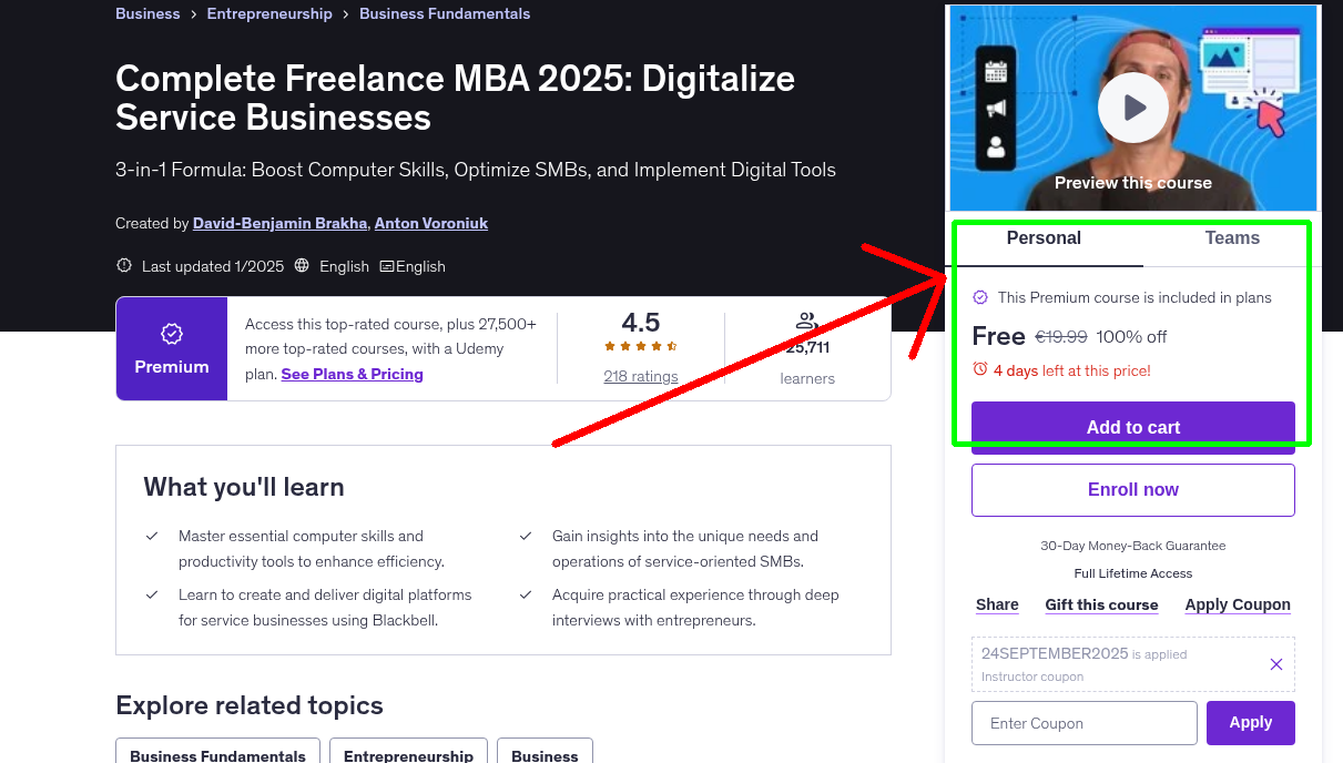 Complete Freelance MBA 2025: Digitalize Service Businesses