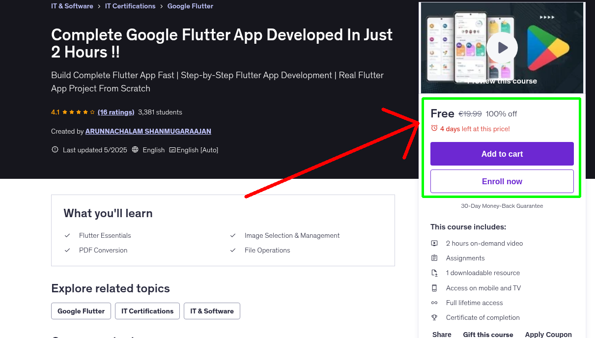 Complete Google Flutter App Developed In Just 2 Hours !!