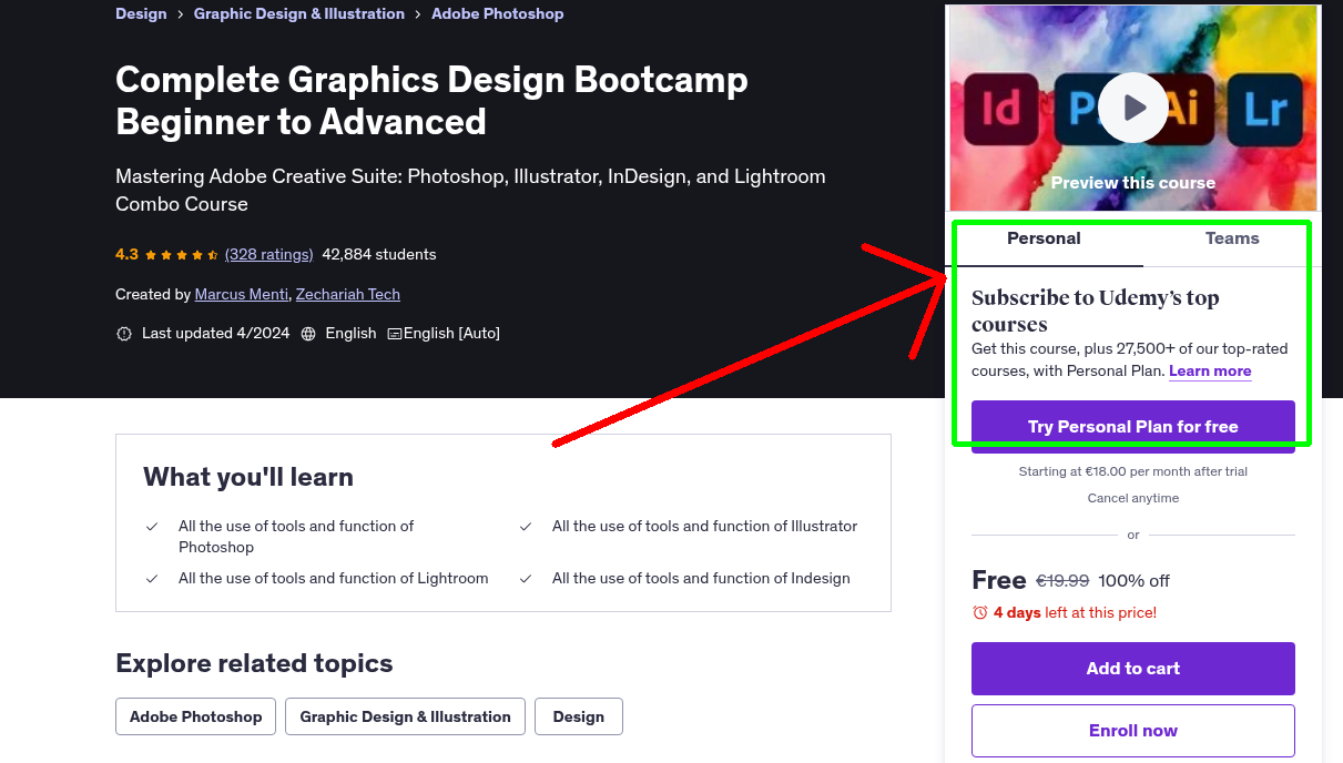 Complete Graphics Design Bootcamp Beginner to Advanced