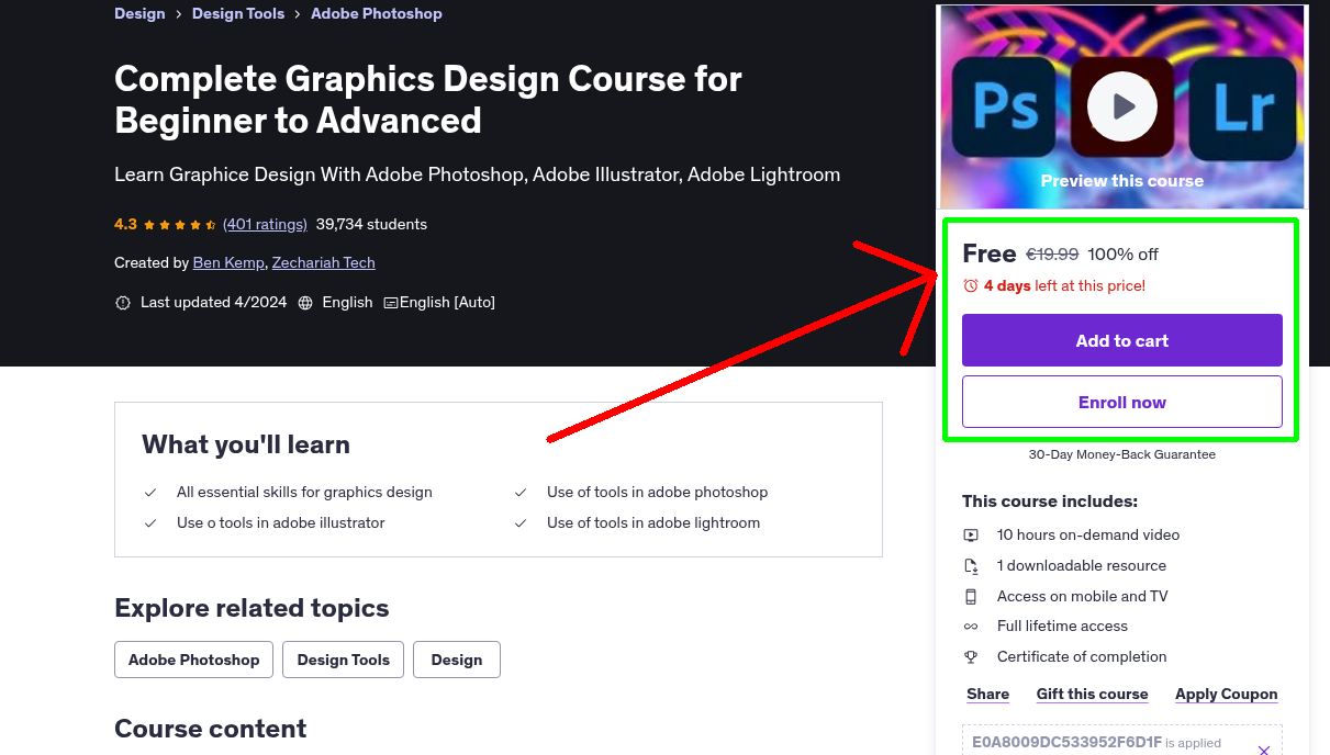 Complete Graphics Design Course for Beginner to Advanced