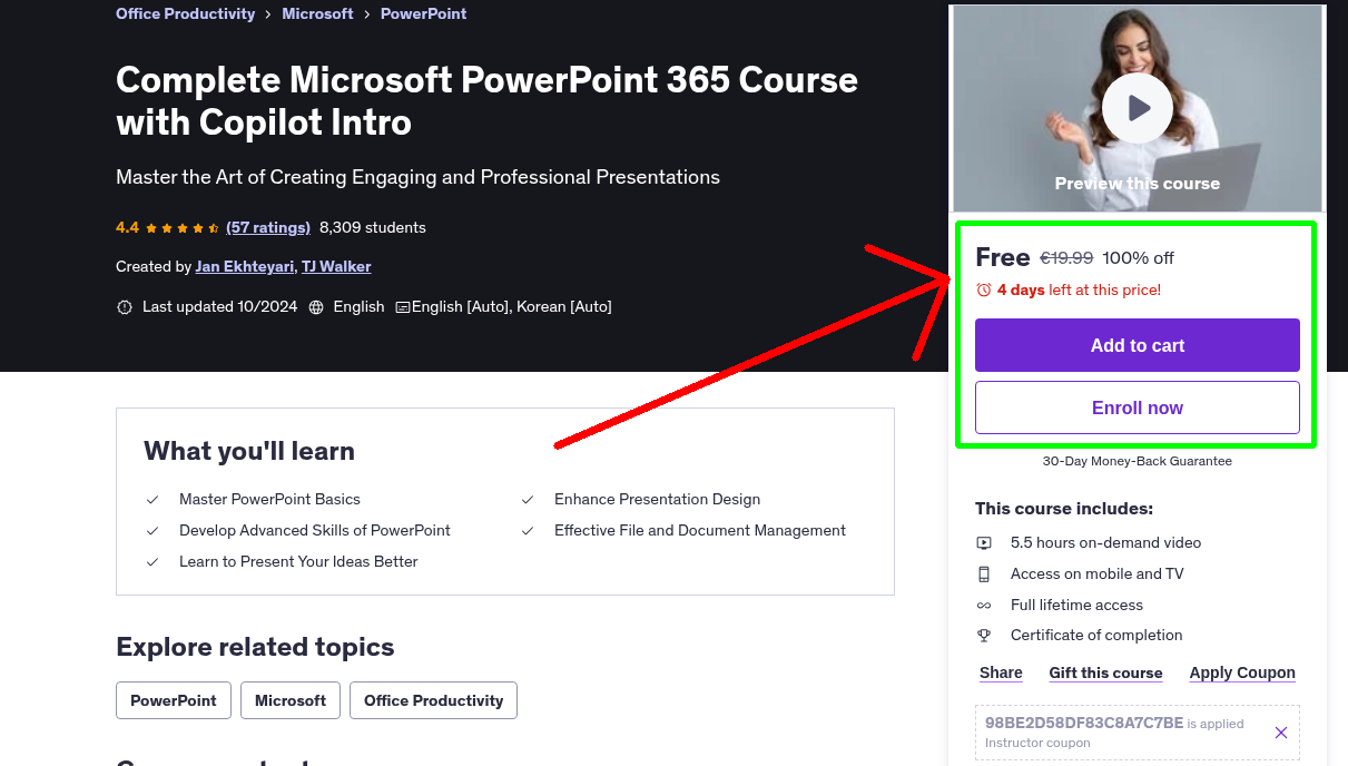 Complete Microsoft PowerPoint 365 Course with Copilot Intro