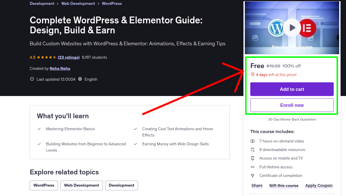 Complete WordPress & Elementor Guide: Design, Build & Earn