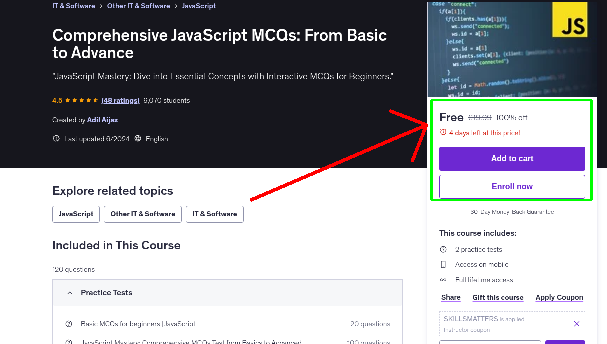 Comprehensive JavaScript MCQs: From Basic to Advance