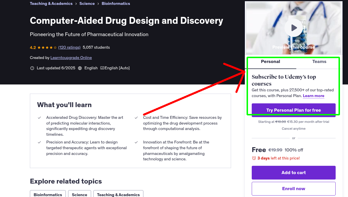 Computer-Aided Drug Design and Discovery