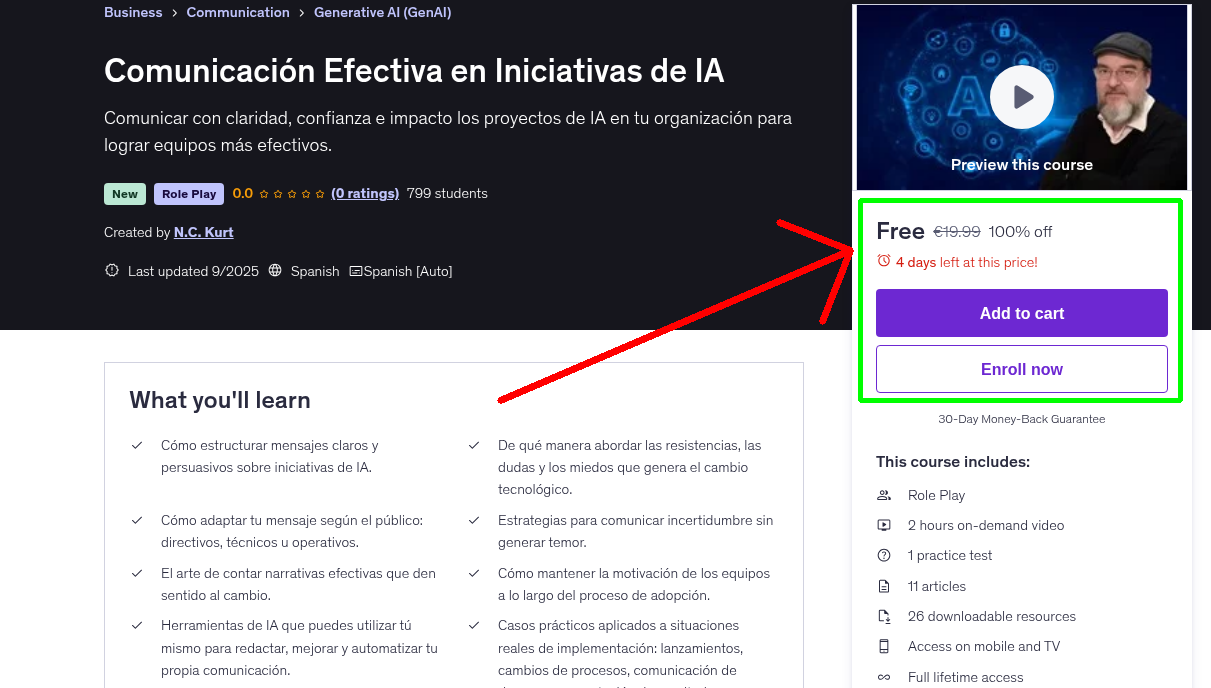 Comunicación Efectiva en Iniciativas de IA