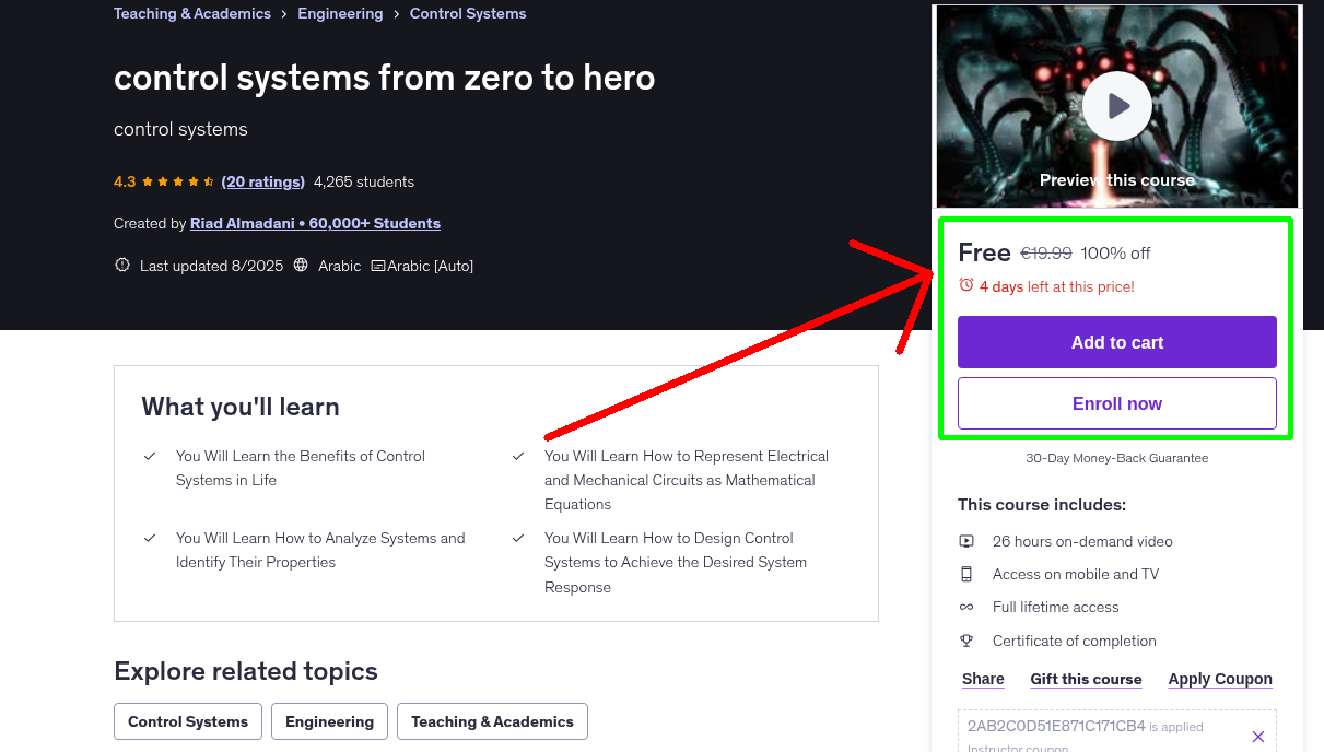 control systems from zero to hero