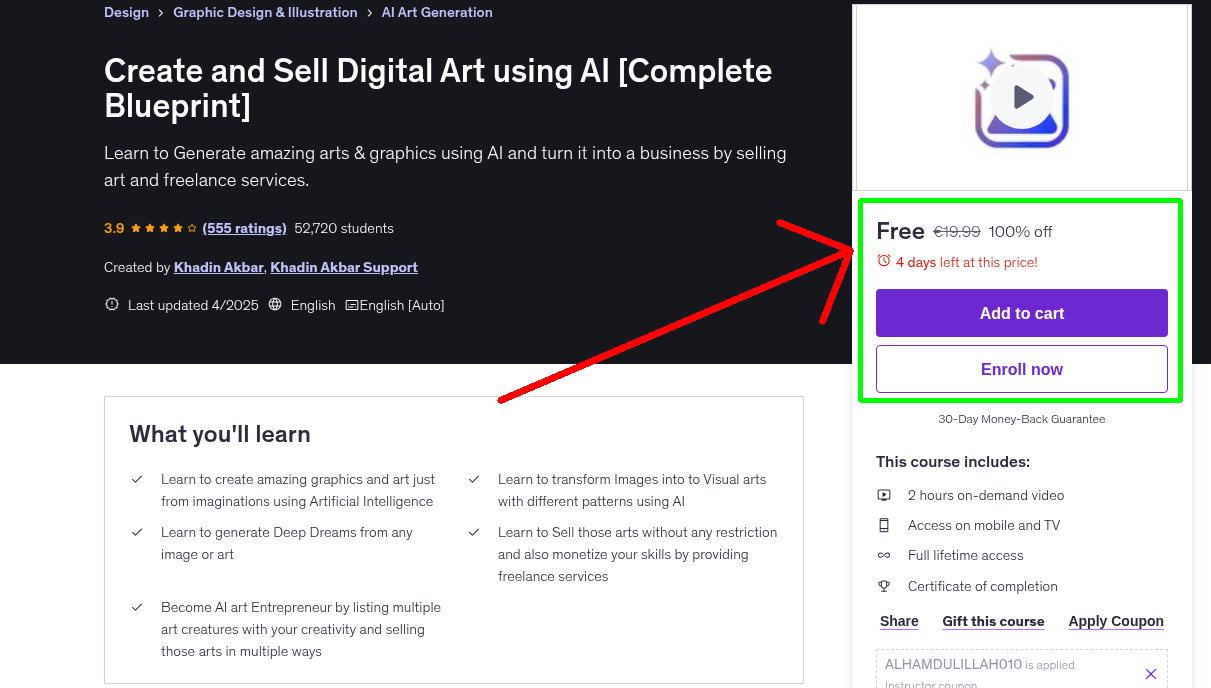 Create and Sell Digital Art using AI [Complete Blueprint]