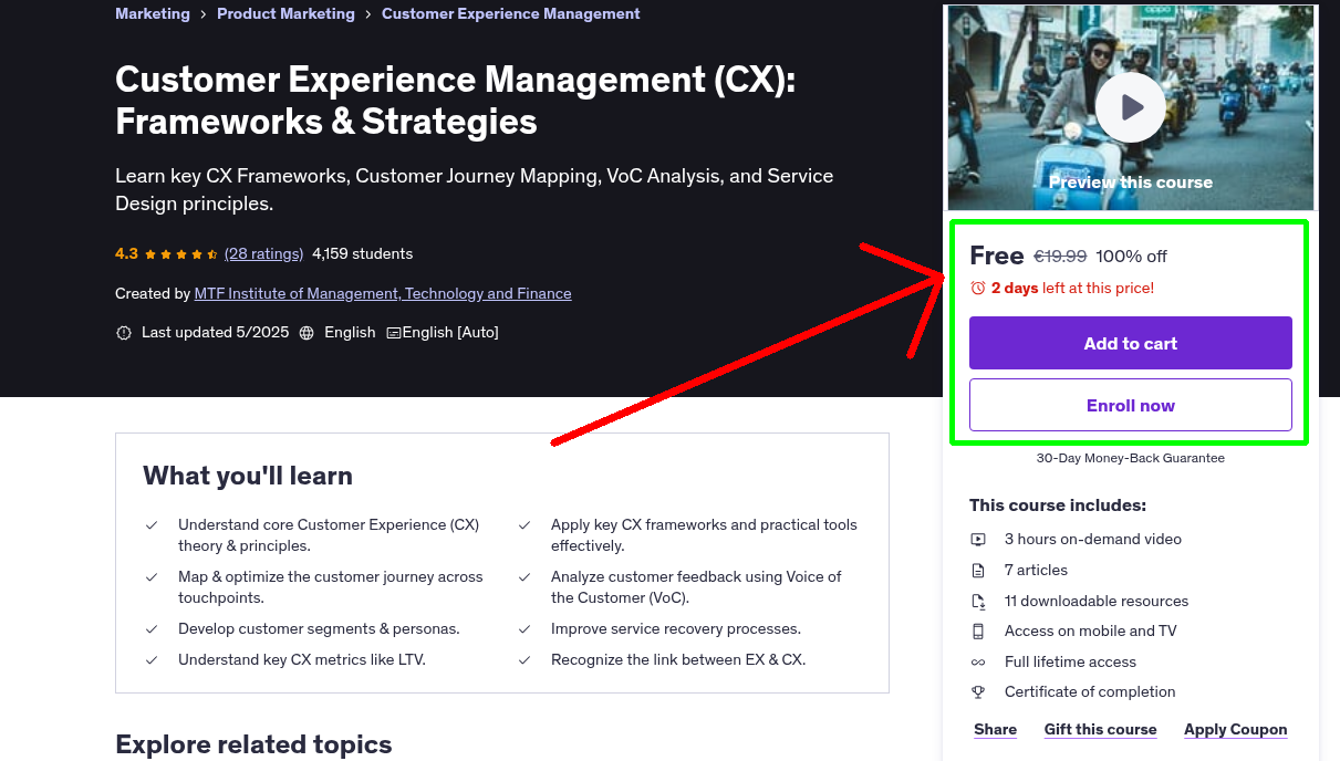 Customer Experience Management (CX): Frameworks & Strategies