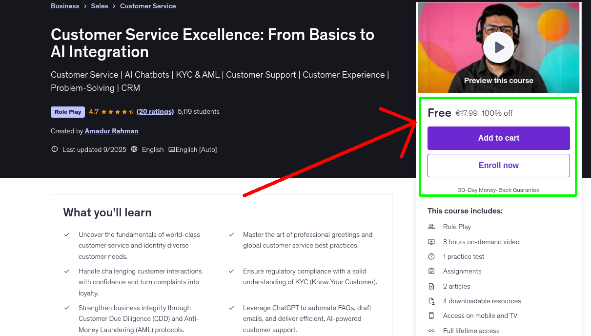 Customer Service Excellence: From Basics to AI Integration