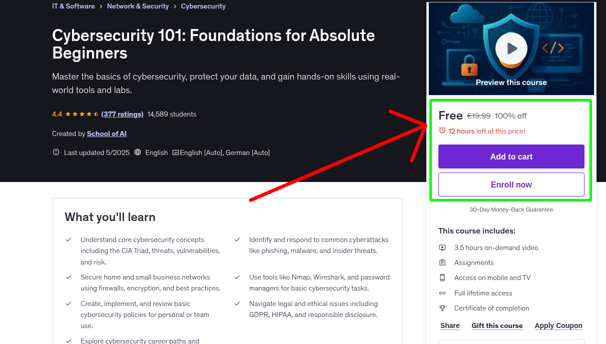 Cybersecurity 101: Foundations for Absolute Beginners
