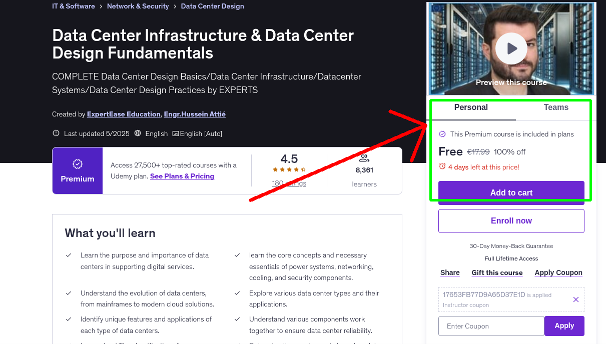 Data Center Infrastructure & Data Center Design Fundamentals
