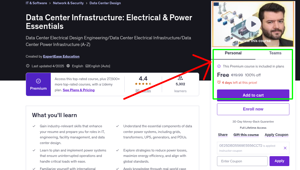 Data Center Infrastructure: Electrical & Power Essentials