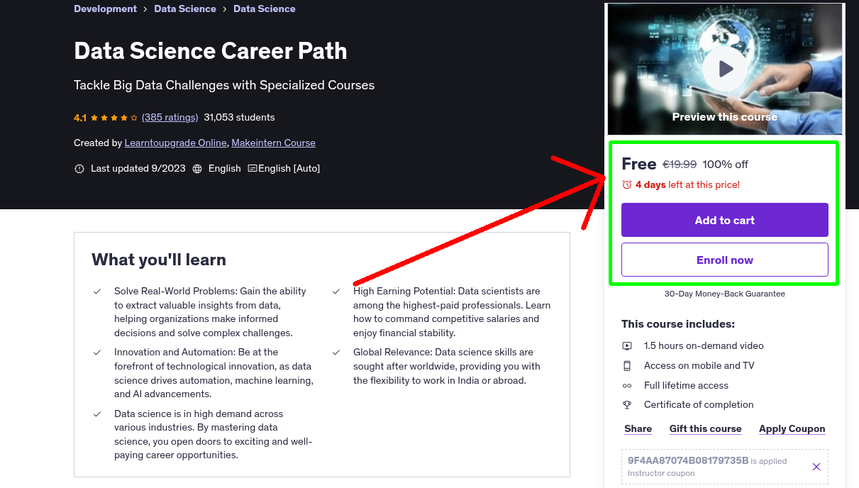 Data Science Career Path