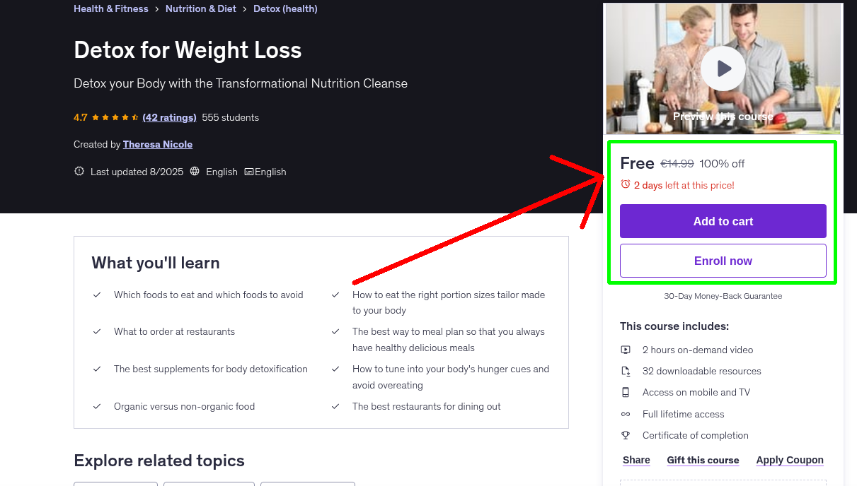 Detox for Weight Loss