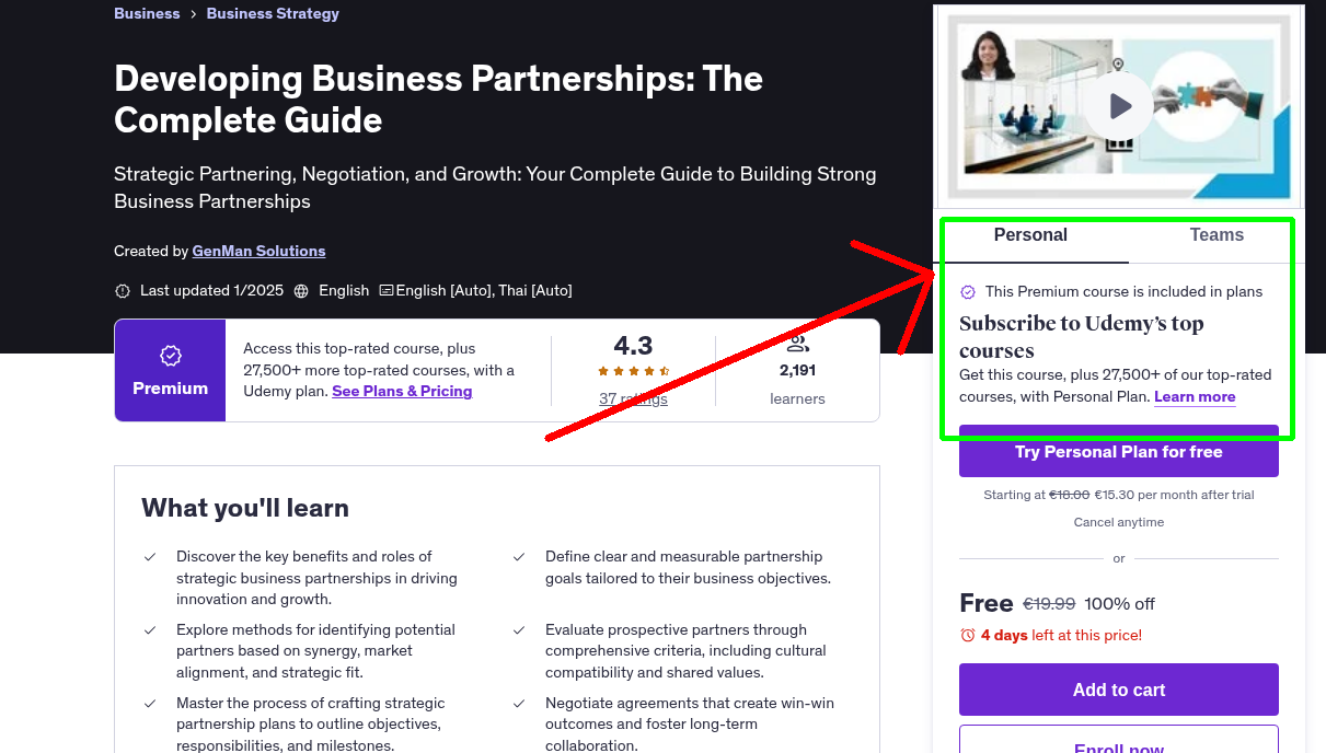Developing Business Partnerships: The Complete Guide