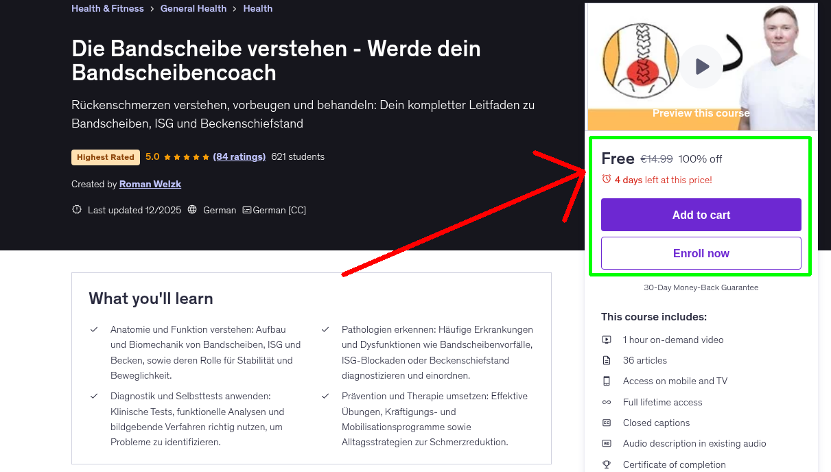 Die Bandscheibe verstehen - Werde dein Bandscheibencoach