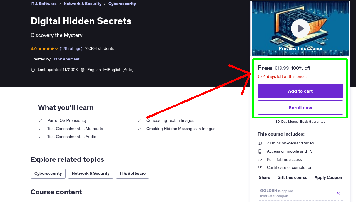 Digital Hidden Secrets