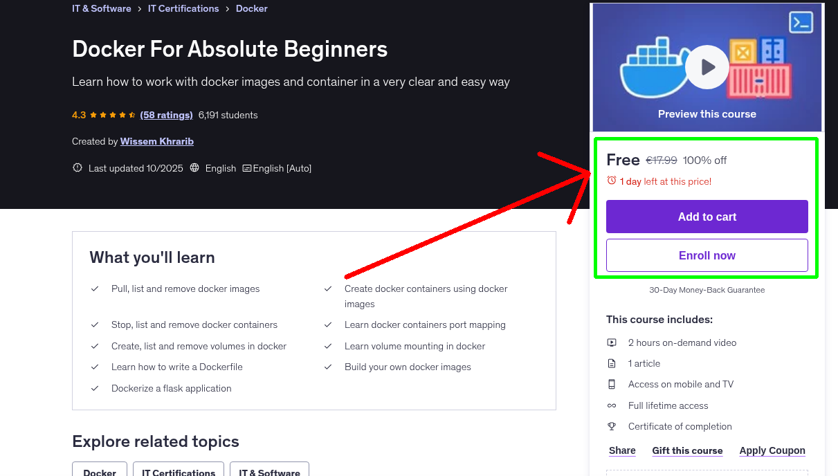 Docker For Absolute Beginners