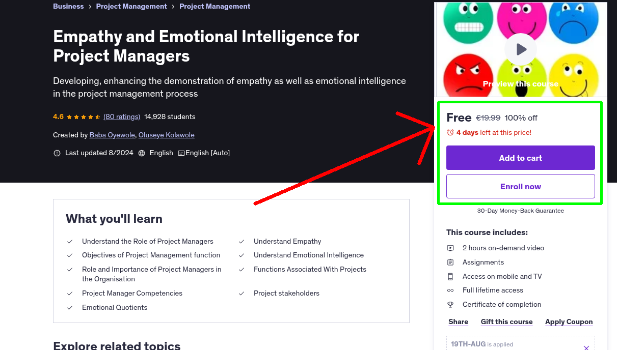 Empathy and Emotional Intelligence for Project Managers