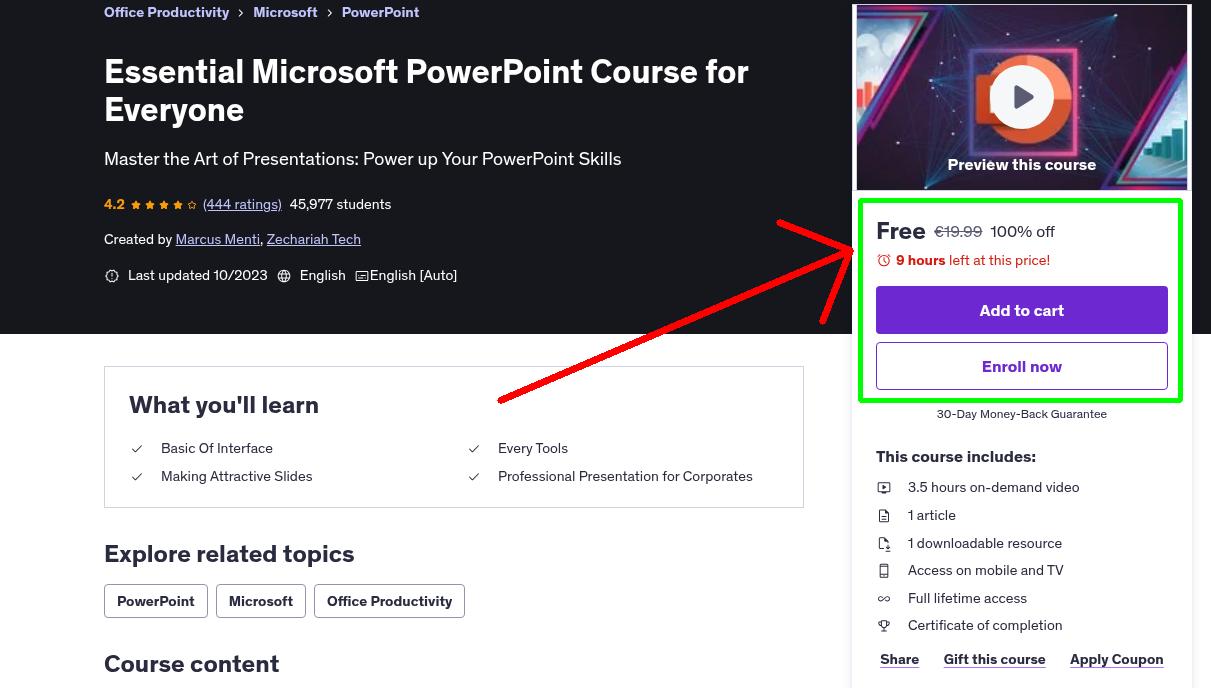 Essential Microsoft PowerPoint Course for Everyone