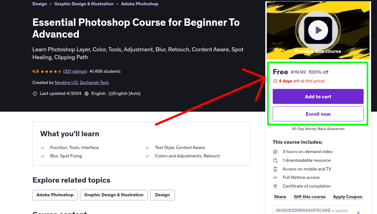 Essential Photoshop Course for Beginner To Advanced