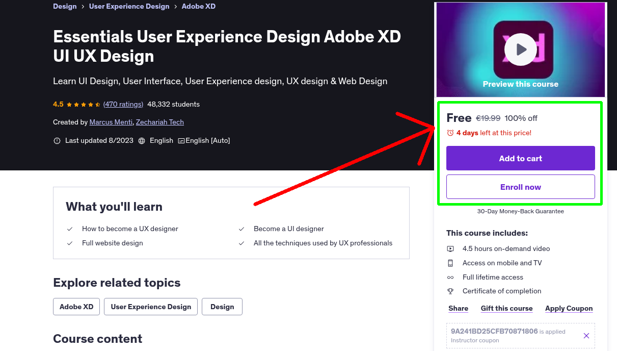 Essentials User Experience Design Adobe XD UI UX Design