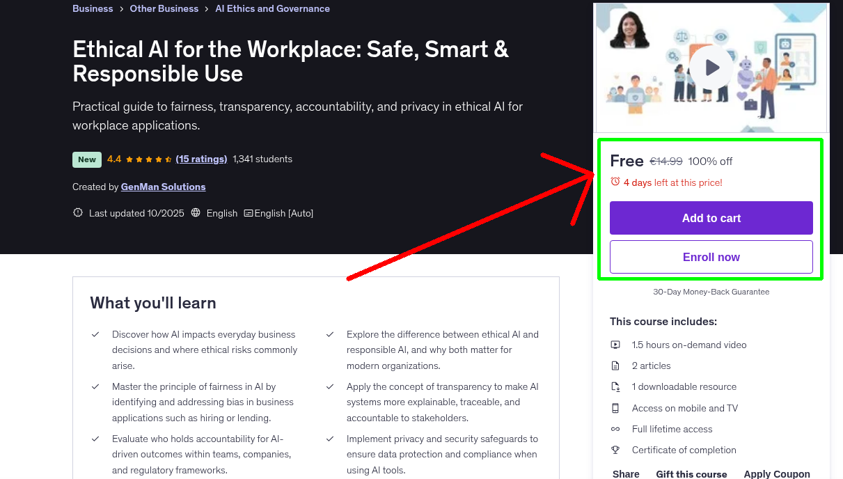 Ethical AI for the Workplace: Safe, Smart & Responsible Use