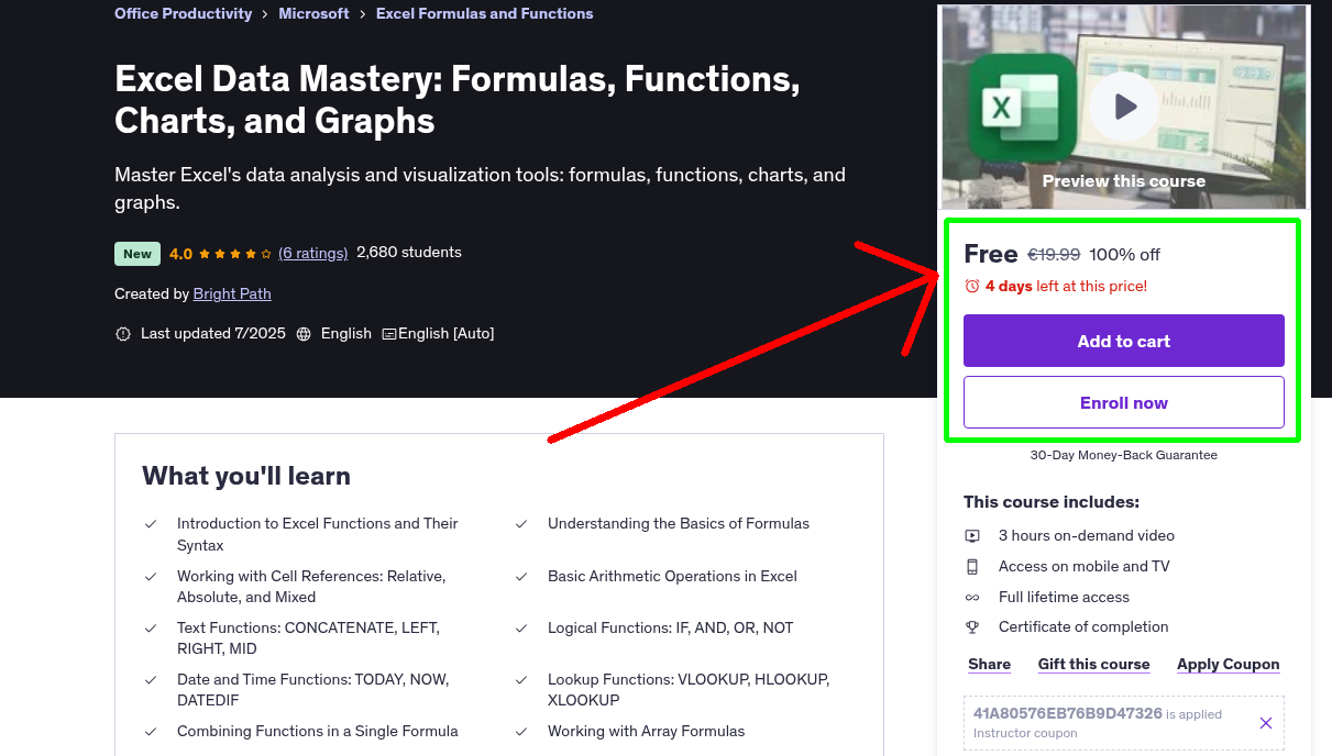 Excel Data Mastery: Formulas, Functions, Charts, and Graphs