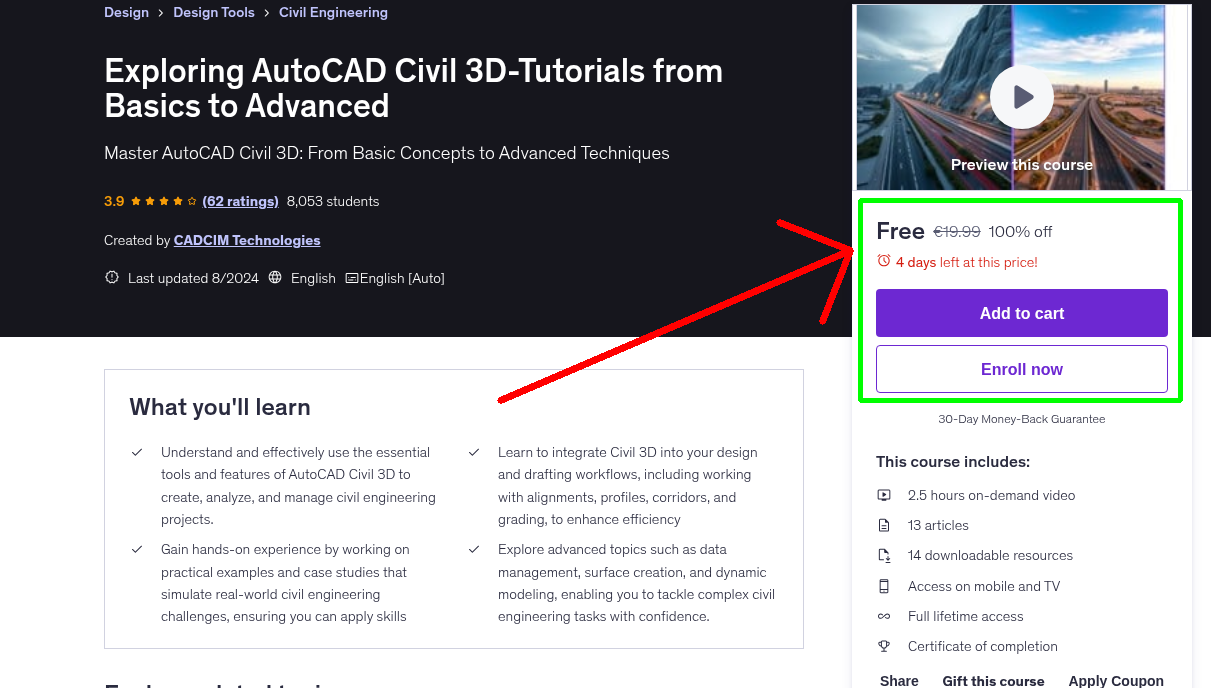 Exploring AutoCAD Civil 3D-Tutorials from Basics to Advanced