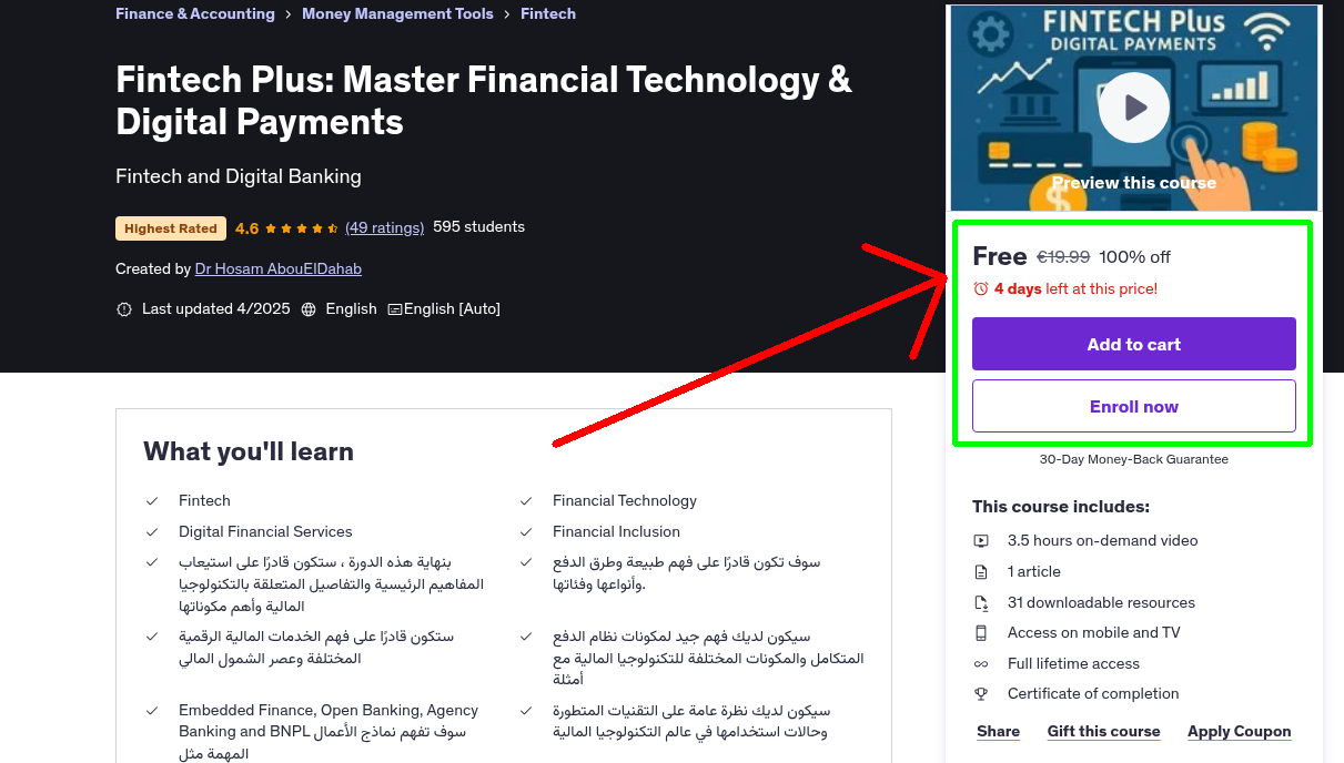 Fintech Plus: Master Financial Technology & Digital Payments