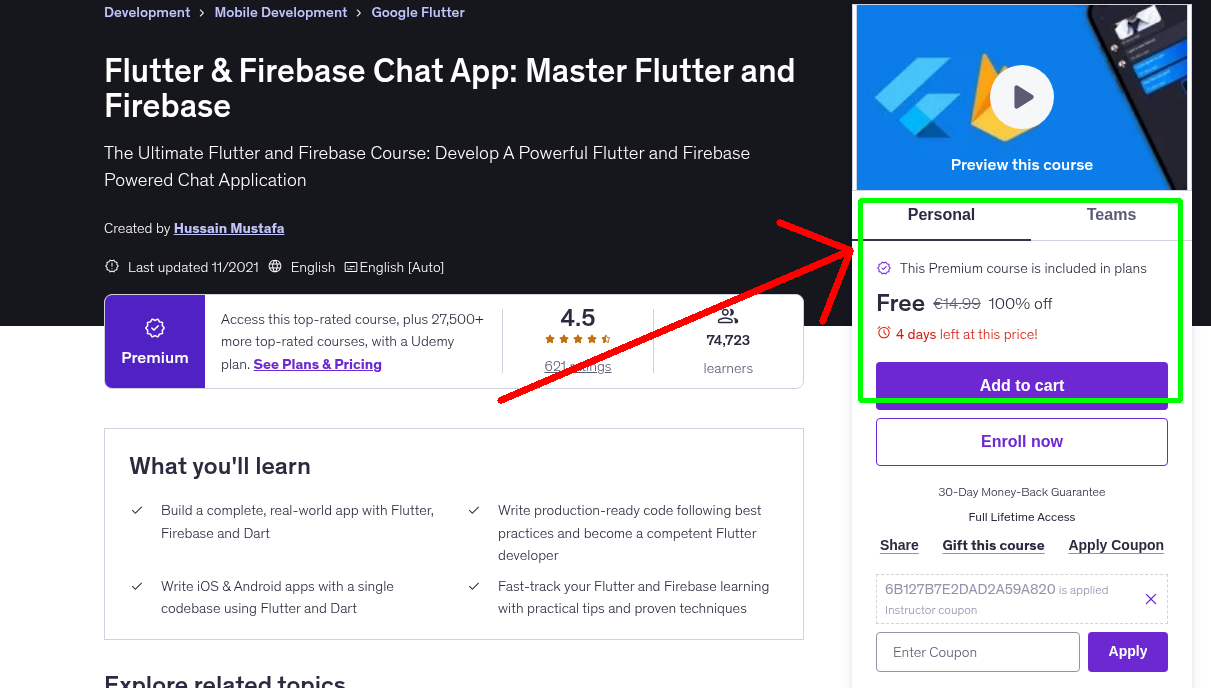 Flutter & Firebase Chat App: Master Flutter and Firebase
