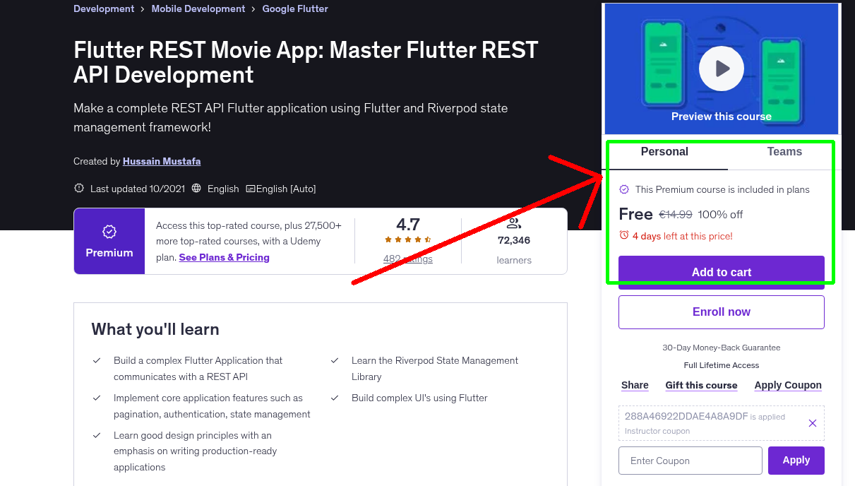 Flutter REST Movie App: Master Flutter REST API Development