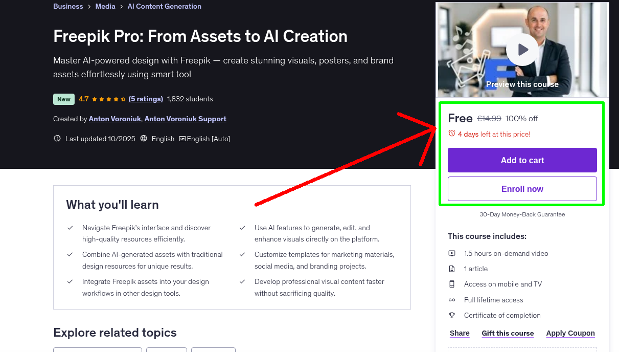 Freepik Pro: From Assets to AI Creation