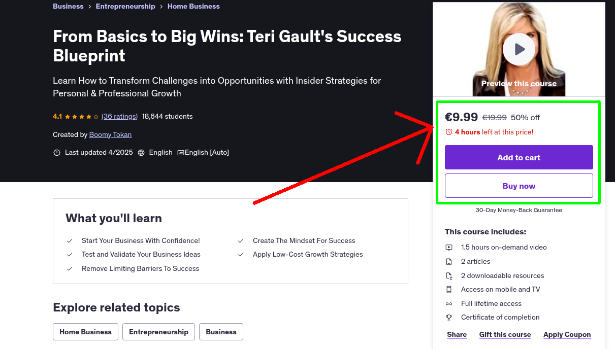 From Basics to Big Wins: Teri Gault's Success Blueprint