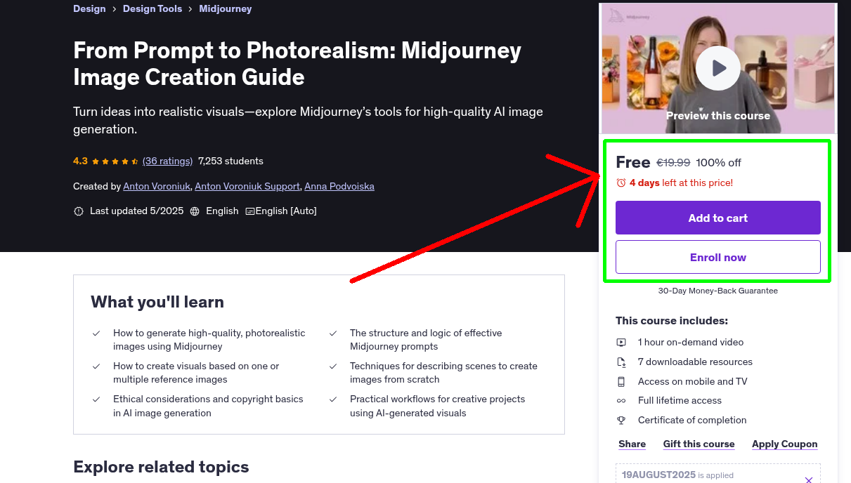 From Prompt to Photorealism: Midjourney Image Creation Guide