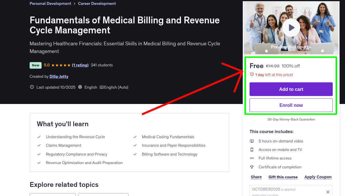 Fundamentals of Medical Billing and Revenue Cycle Management