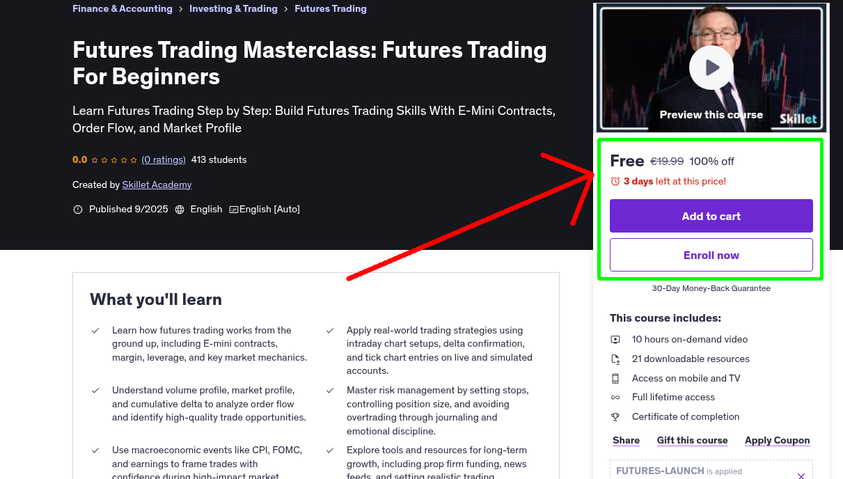 Futures Trading Masterclass: Futures Trading For Beginners