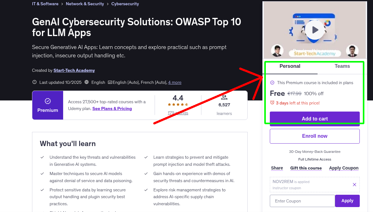GenAI Cybersecurity Solutions: OWASP Top 10 for LLM Apps