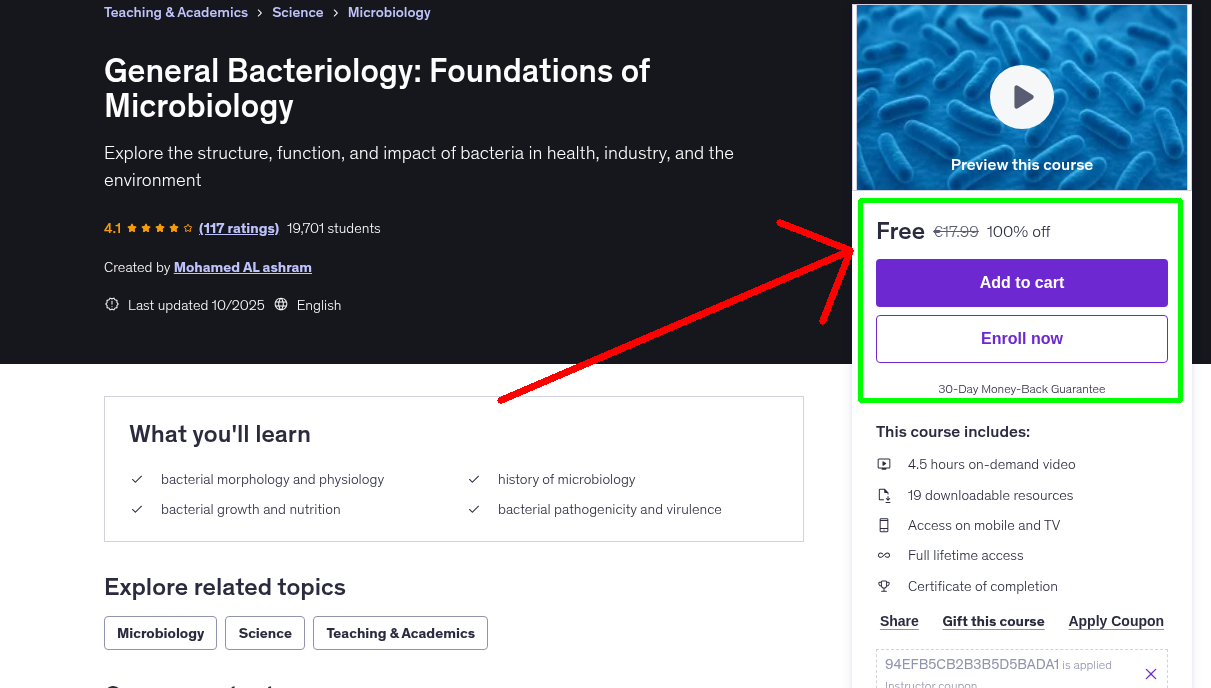 General Bacteriology: Foundations of Microbiology