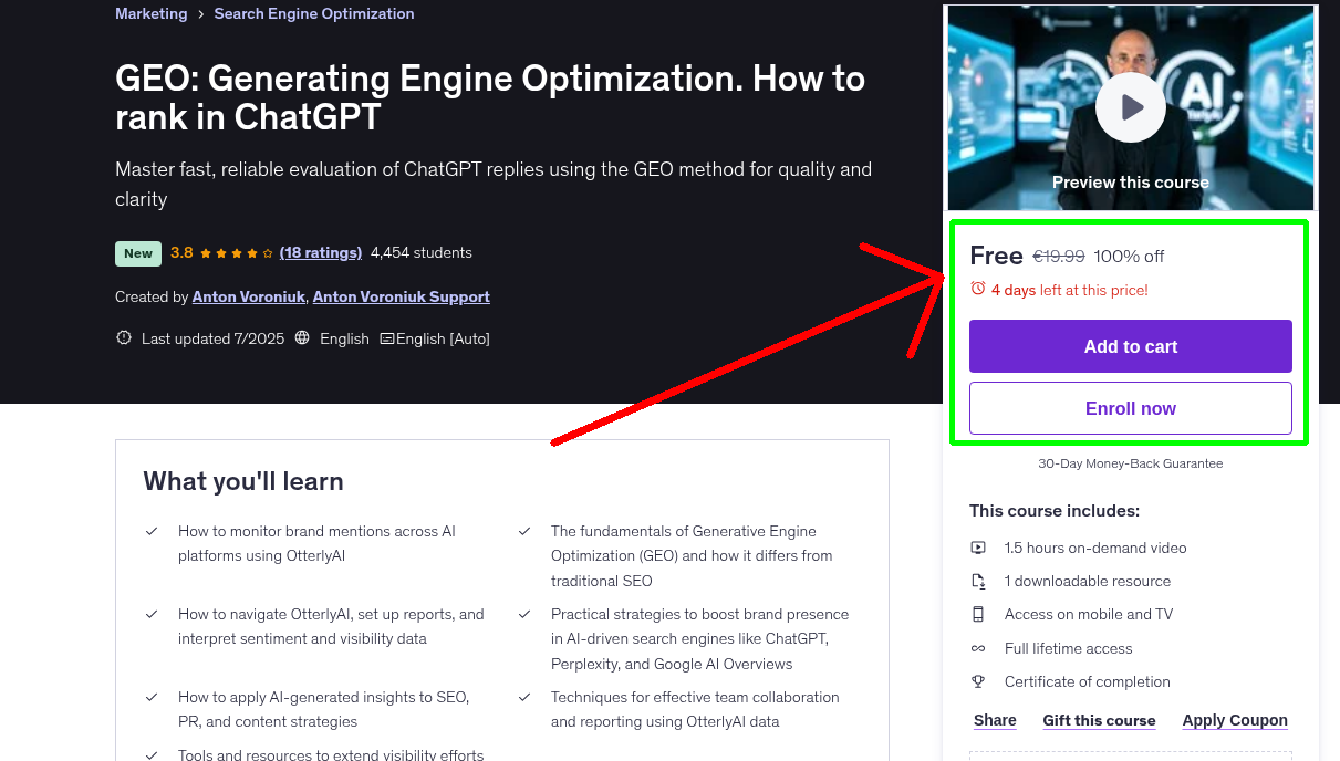 GEO: Generating Engine Optimization. How to rank in ChatGPT