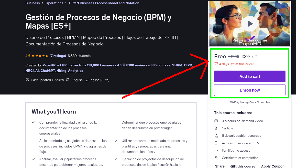 Gestión de Procesos de Negocio (BPM) y Mapas [ES+]