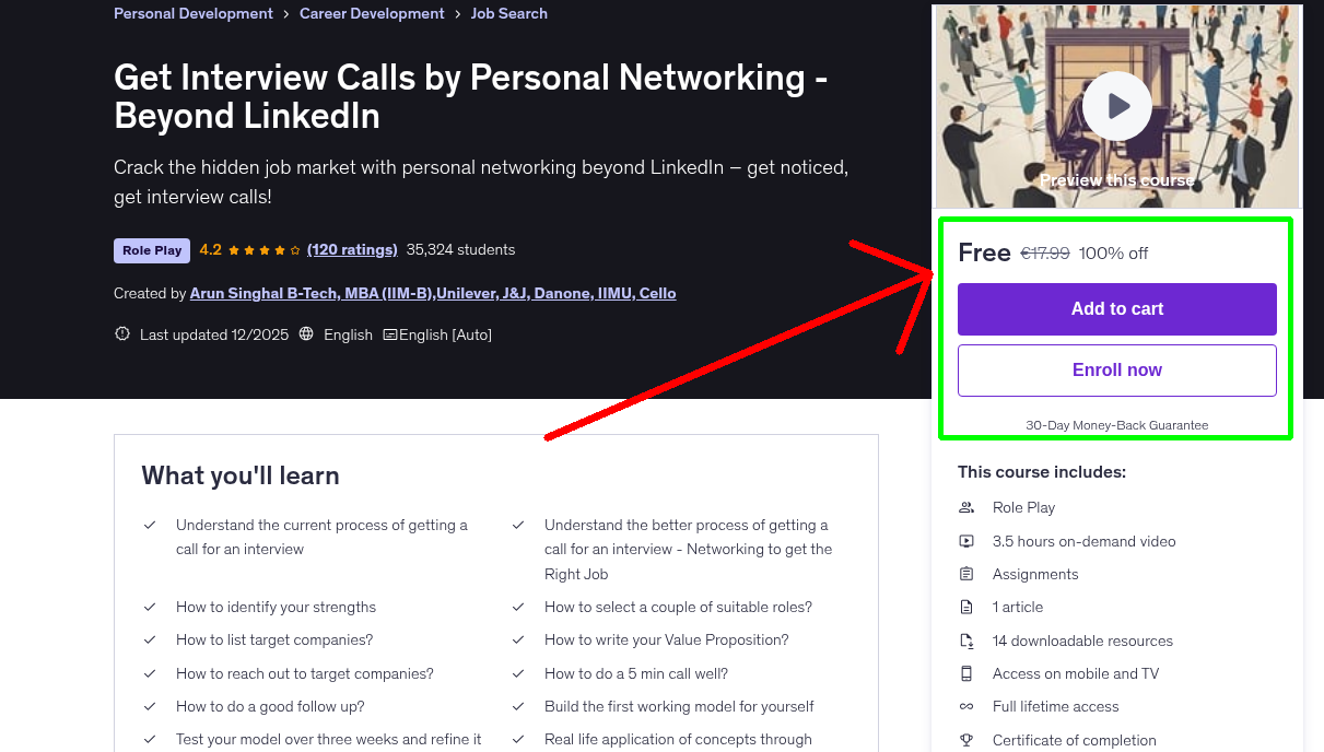 Get Interview Calls by Personal Networking - Beyond LinkedIn