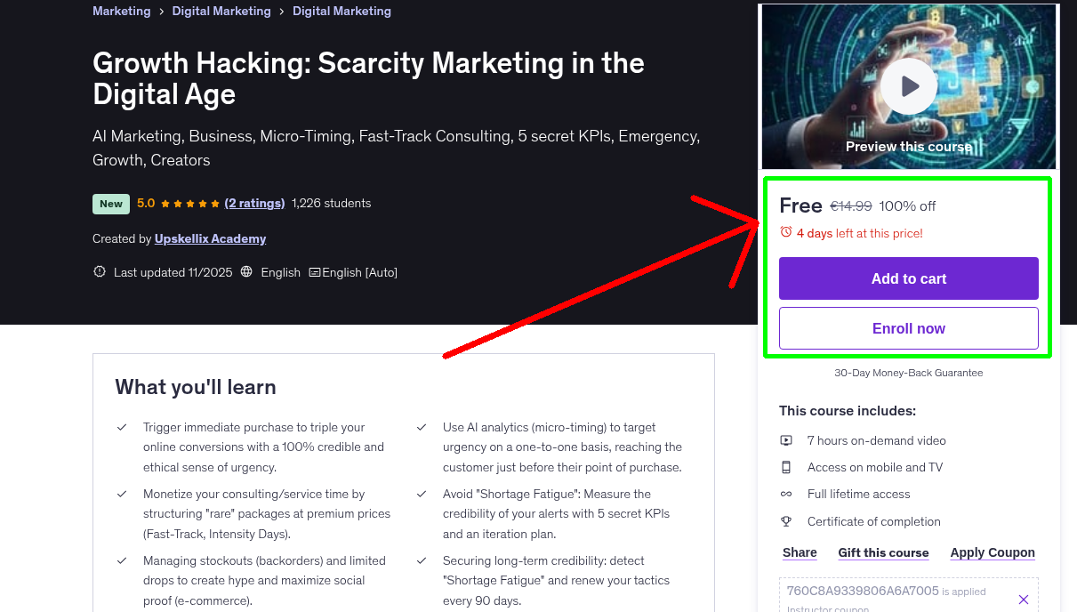 Growth Hacking: Scarcity Marketing in the Digital Age