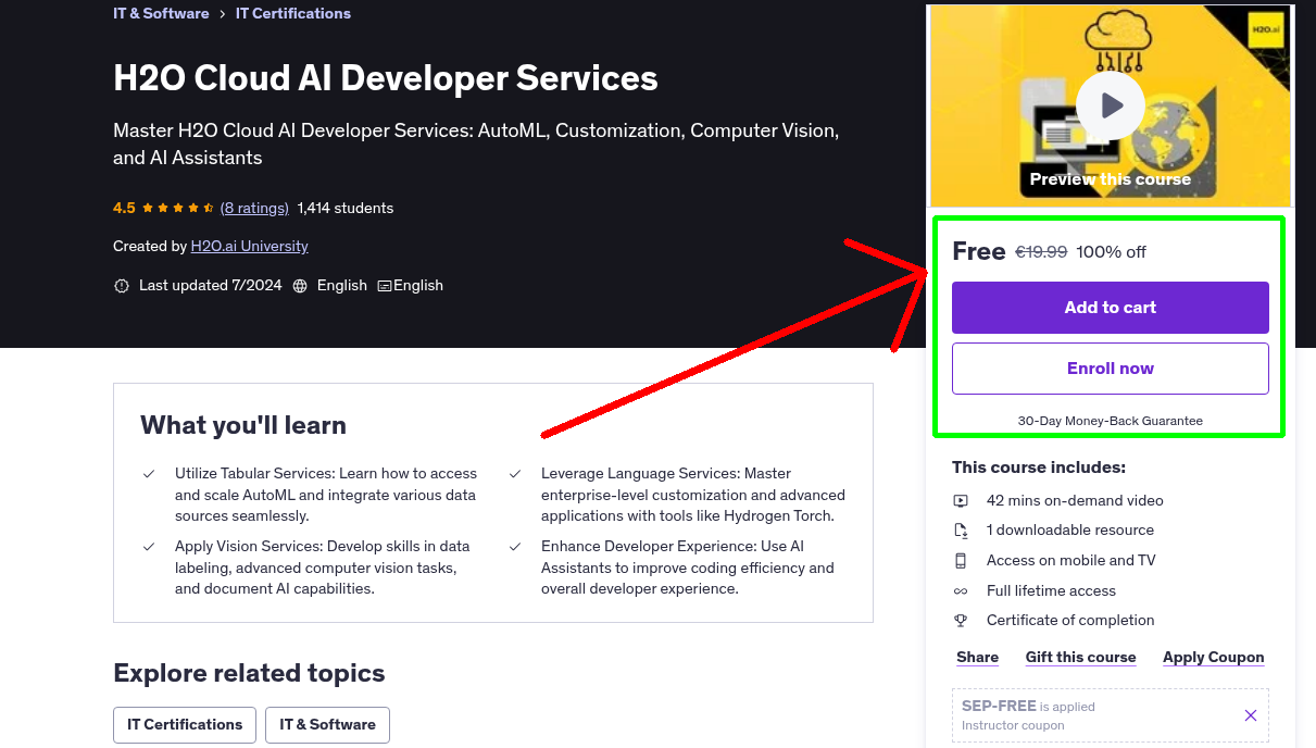 H2O Cloud AI Developer Services